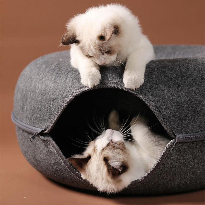 Cat Tunnel Bed